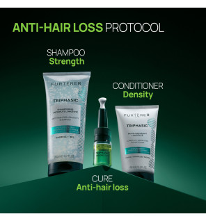 René Furterer – Triphasic Shampooing Antichute Longévité, 200 ml