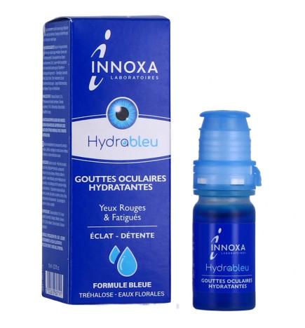 Innoxa – Hydrableu Gouttes Oculaires Hydratantes, 10 ml