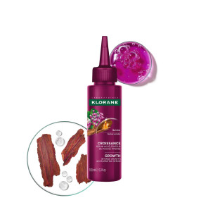 Klorane – Quinina Croissance Sérum Accélérateur de Pousse Intense à l’Adénosine, 200 ml