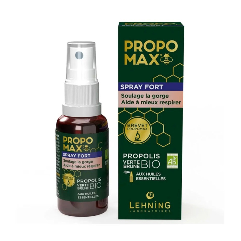 Lehning – Propomax Spray Gorge Fort Bio, 30 ml