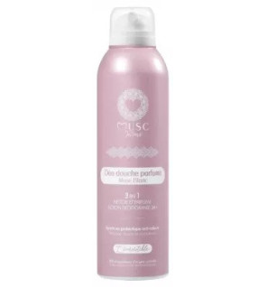 Musc Intime – Déo Douche Parfumé Musc Blanc 3-en-1, 200 ml