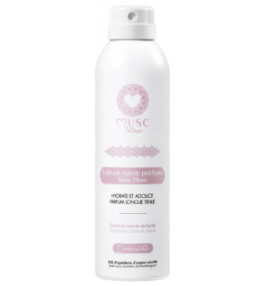 Musc Intime – Lait Corps en Spray Parfumé Musc Blanc, 200 ml