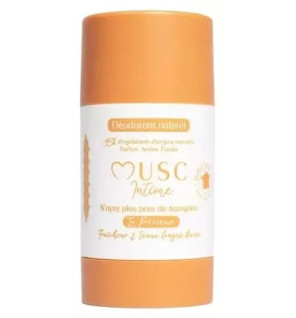 Musc Intime – Déodorant Naturel Ambre Florale, 50 g