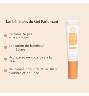 Musc Intime – Gel Parfumé La Précieuse Ambre Florale, 30 ml