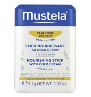 Mustela – Stick Nourrissant au Cold Cream, 9,2 g