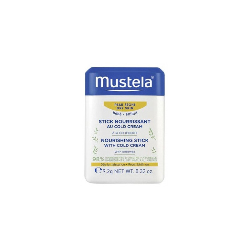Mustela – Stick Nourrissant au Cold Cream, 9,2 g
