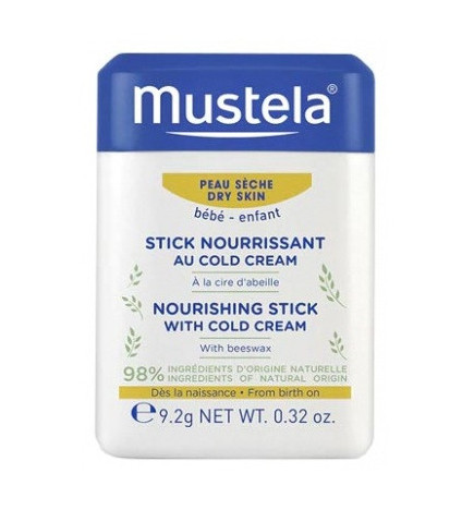 Mustela – Stick Nourrissant au Cold Cream, 9,2 g