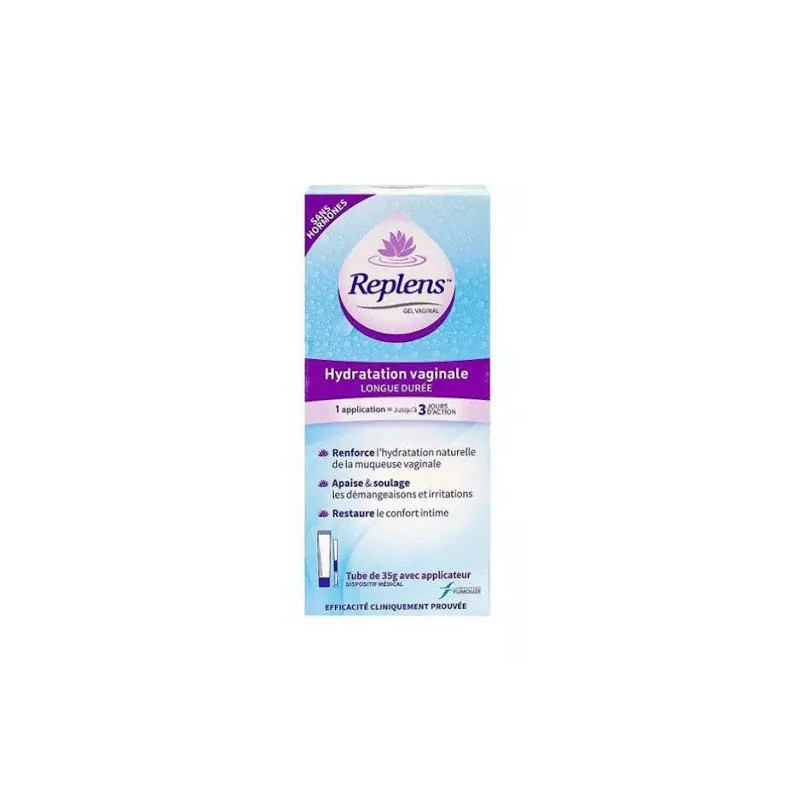 Majorelle – Replens Hydratation Vaginale Longue Durée, 35 g
