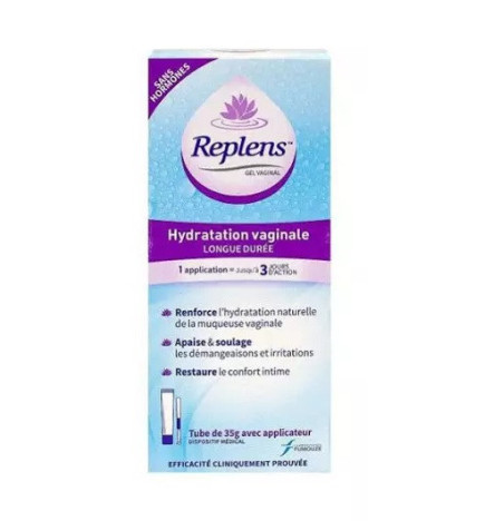 Majorelle – Replens Hydratation Vaginale Longue Durée, 35 g