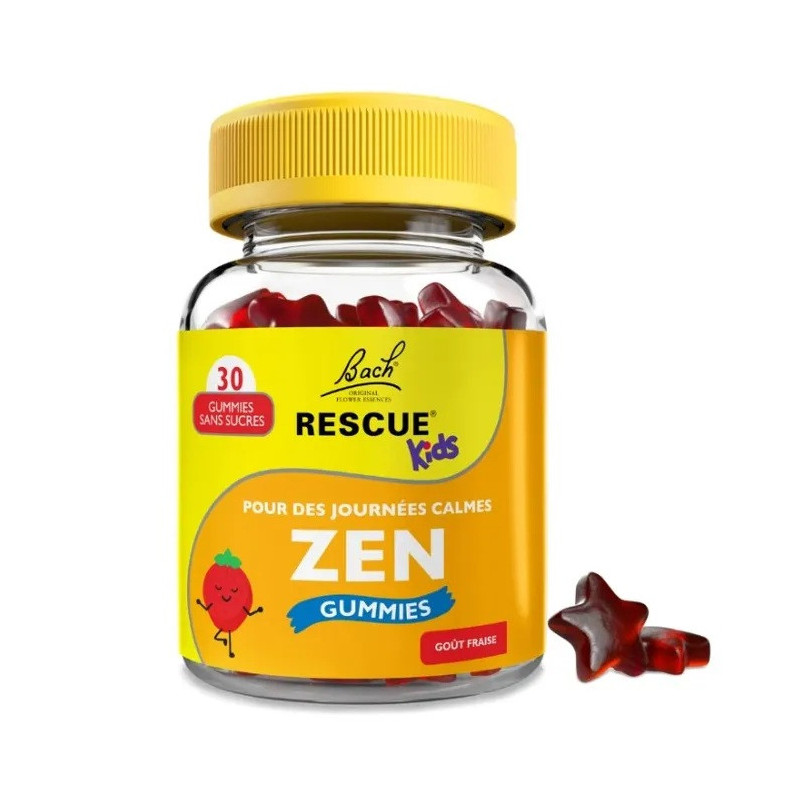Rescue – Kids Pour des Journées Calmes Gummies Fraise, 30 gummies