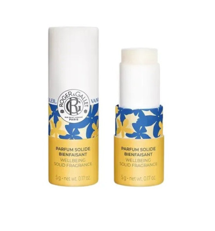 Roger & Gallet – Vanille Soleil Parfum Solide Bienfaisant, 5 g