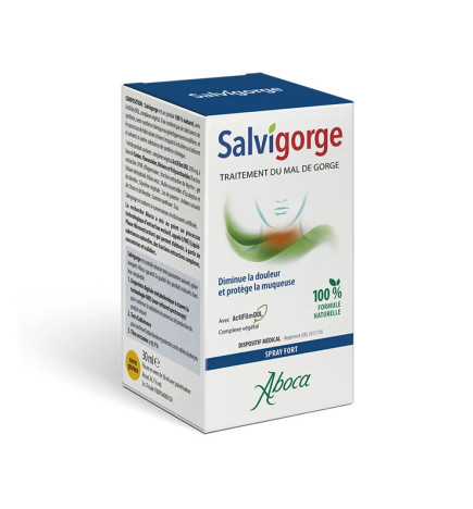 Aboca – Salvigorge Spray Fort Mal de Gorge, 30 ml