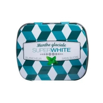 Superwhite – Mini Mints Menthe Glacée Pastilles Fraîcheur, 50 unités