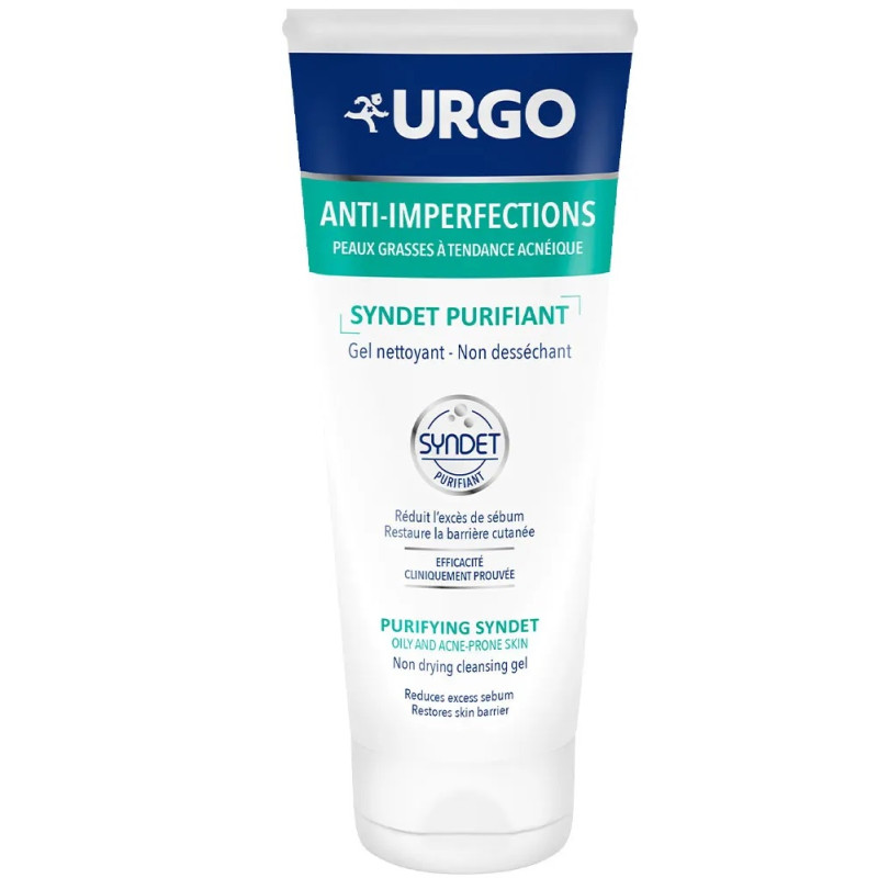 Urgo – Syndet Purifiant Gel Nettoyant Anti-Imperfections, 200 ml