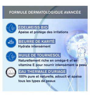 Uriage – Bébé 1ère Crème Lavante Solide, 100 g