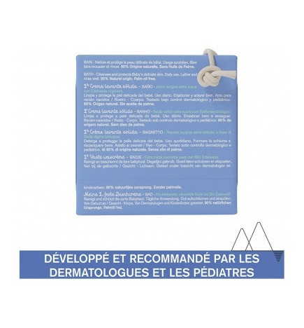 Uriage – Bébé 1ère Crème Lavante Solide, 100 g