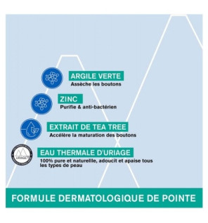 Uriage – Hyséac Pâte SOS Soin Local, 15 g