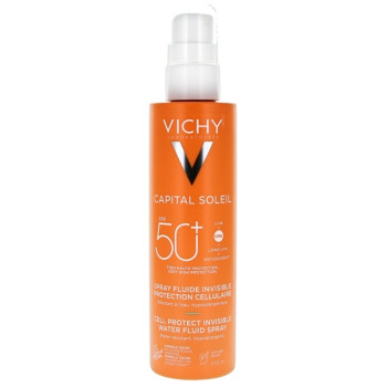 Vichy – Capital Soleil Spray Fluide Invisible SPF50+, 200 ml
