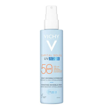 Vichy – Capital Soleil UV Aqua Spray Invisible Hydratant SPF50, 200 ml