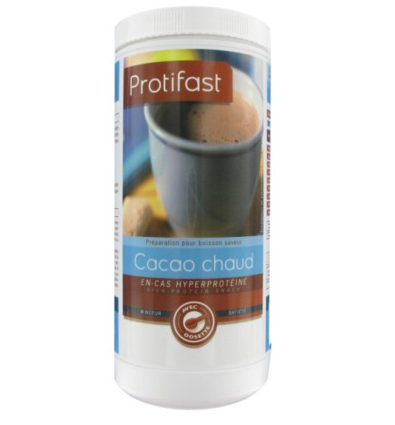 Protifast Hyperproteine Boisson Cacao Chaud Pot 500 g
