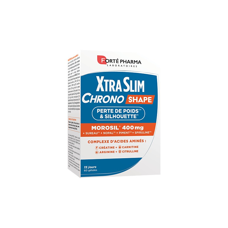 Forté Pharma – Xtraslim Chrono Shape, 60 gélules