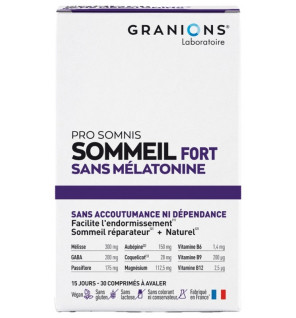 Granions – Pro Somnis Sommeil Fort, 30 comprimés