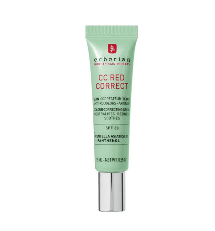 Erborian – CC Red Correct Soin Correcteur Teinté SPF25, 15 ml