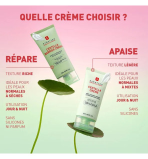 Erborian – Centella Barrier Cream Baume Cica-Réparateur Visage et Corps, 50 ml