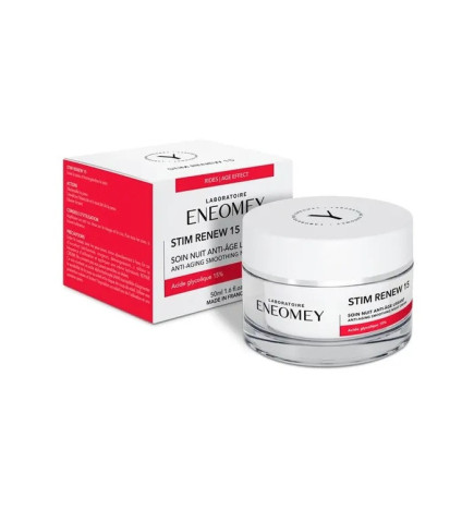 Eneomey – Stim Renew 15 Crème de nuit anti-âge lissante, 50 ml