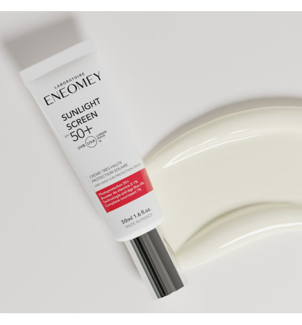 Eneomey – Sunlight Screen 50+ Crème très haute protection solaire, 50 ml