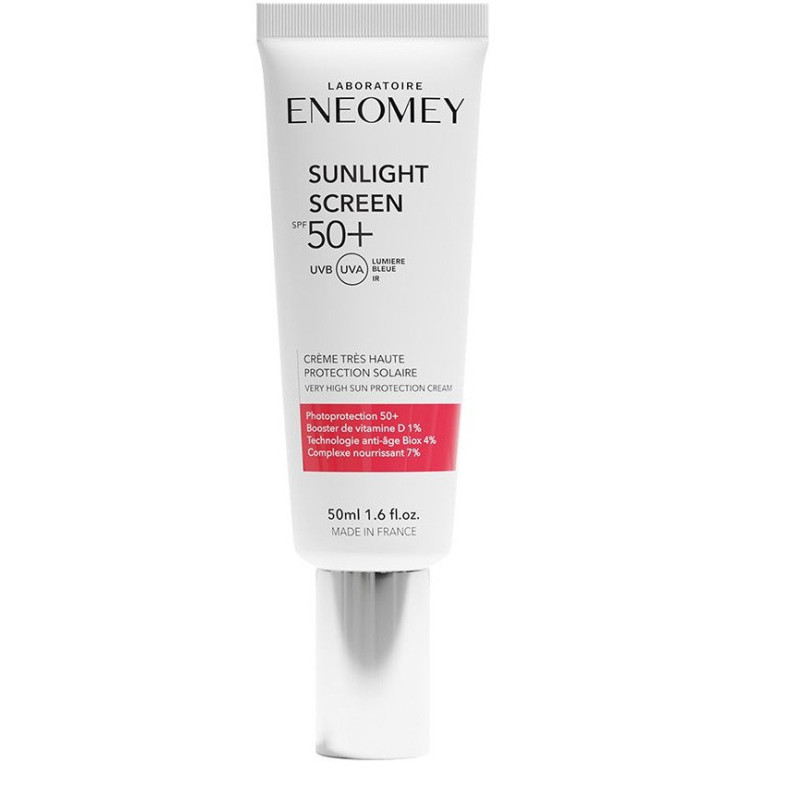 Eneomey – Sunlight Screen 50+ Crème très haute protection solaire, 50 ml