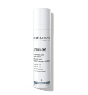 Dermaceutic – Activabiome Crème de nuit peau à tendance acnéique, 40 ml