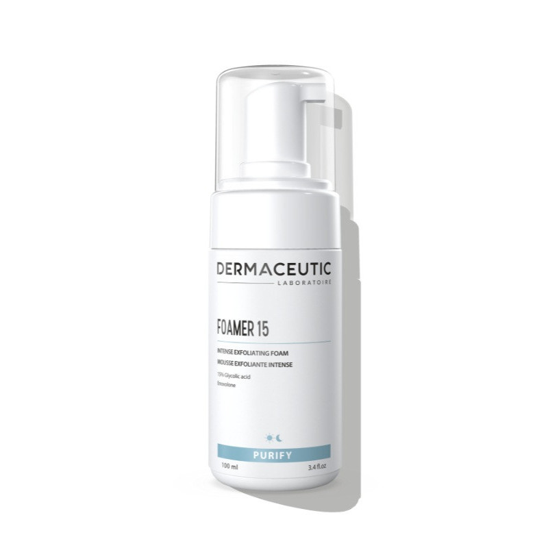 Dermaceutic – Foamer 15 Mousse nettoyante exfoliante, 100 ml