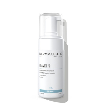 Dermaceutic – Foamer 15 Mousse nettoyante exfoliante, 100 ml
