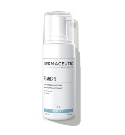 Dermaceutic – Foamer 5 Mousse nettoyante exfoliante douce, 100 ml