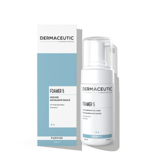 Dermaceutic – Foamer 5 Mousse nettoyante exfoliante douce, 100 ml