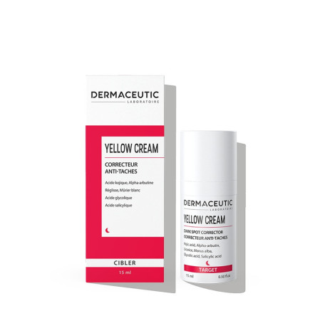 Dermaceutic – Yellow Cream Correcteur anti‑taches, 15 ml