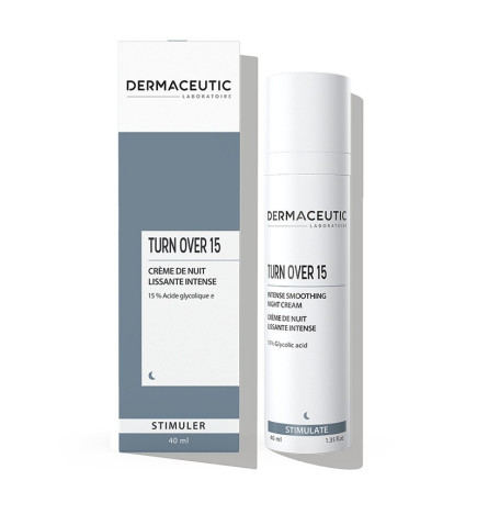 Dermaceutic – Turn Over 15 Crème de nuit lissante intense, 40 ml