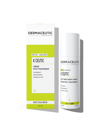 Dermaceutic – K Ceutic Crème post‑traitement SPF 50 UVA/UVB, 30 ml
