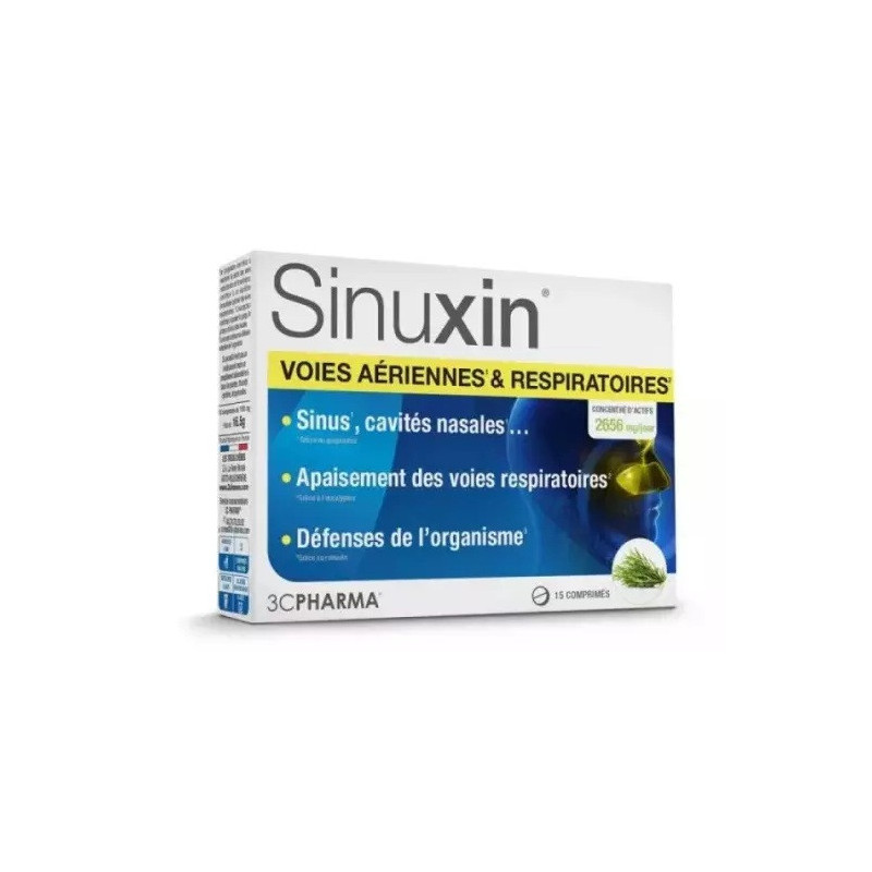 3C Pharma –  Sinuxin, 15 comprimés