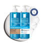 La Roche-Posay – Effaclar Gel Moussant Purifiant Peaux Grasses Tendance Acnéique, 2 x 400 ml
