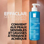 La Roche-Posay – Effaclar Gel Moussant Purifiant Peaux Grasses Tendance Acnéique, 2 x 400 ml