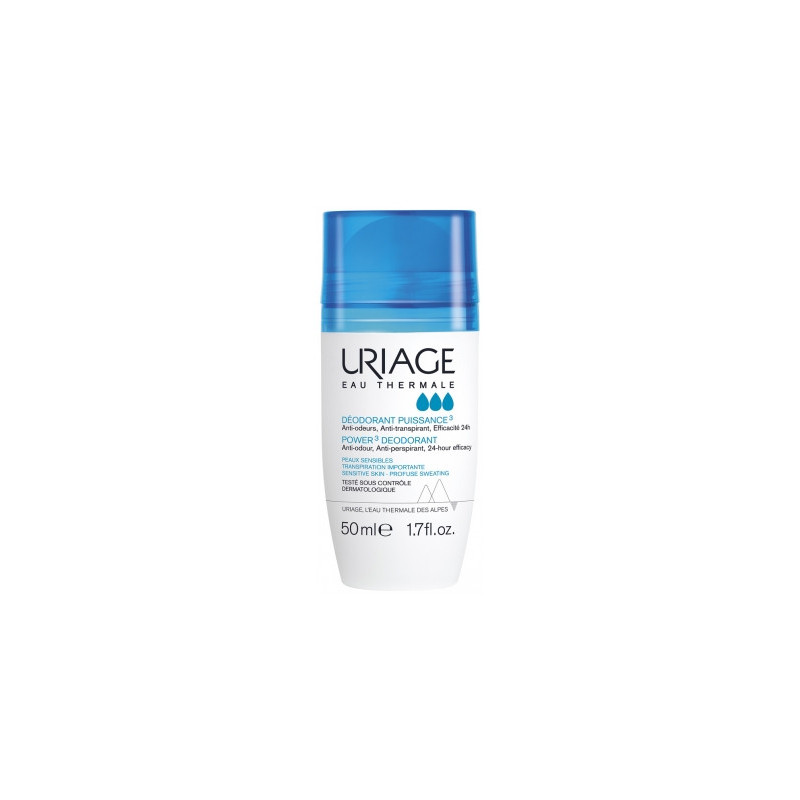 Uriage – Déodorant Puissance 3, 50 ml