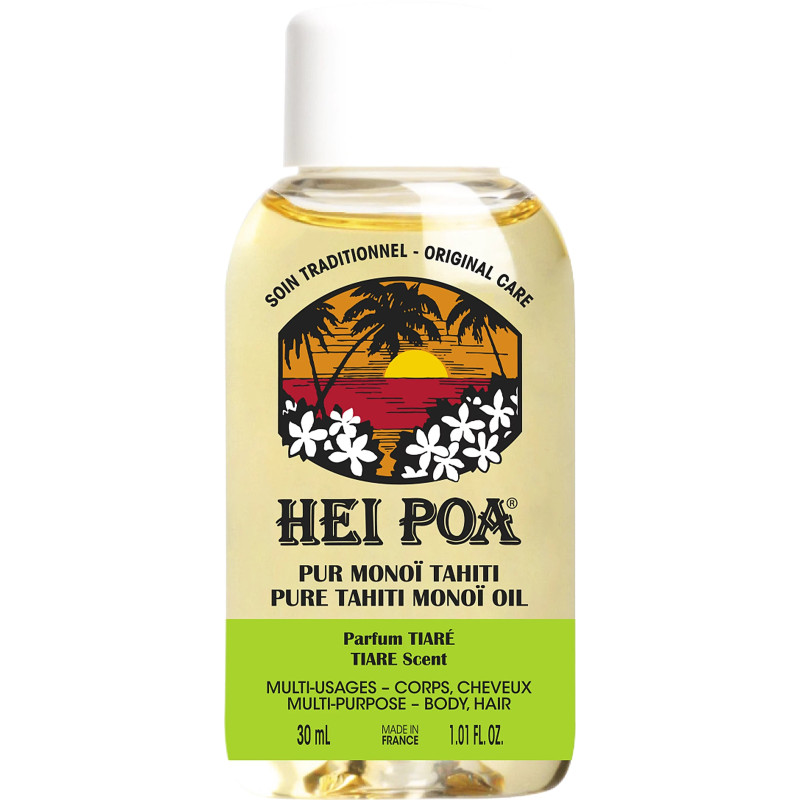 Hei Poa – Pur Monoï de Tahiti AO Parfum Tiaré, 30 ml