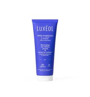 Luxéol – Après‑Shampooing Violet Anti‑Reflets Jaunes, 200 ml