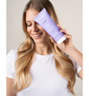 Luxéol – Shampooing Violet Correcteur Cheveux Blonds, Gris ou Blancs, 200 ml