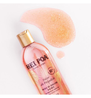 Heipoa – Huile de Douche Nacrée au Monoï de Tahiti Bio, 250 ml