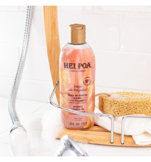 Heipoa – Huile de Douche Nacrée au Monoï de Tahiti Bio, 250 ml