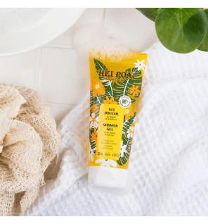 Hei Poa – Gel Douche au Monoï de Tahiti AO Visage & Corps, 200 ml