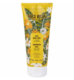 Hei Poa – Gel Douche au Monoï de Tahiti AO Visage & Corps, 200 ml